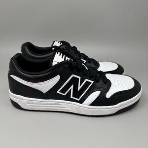 New Balance 480 v1 Sneaker Black and White Men's Size 7.5D BB480LBA Lace Up